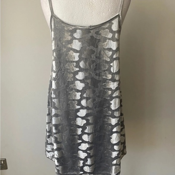 Blanco by Quiz Strapy Mini Dress Y2K silver/grey 6, 8, 10, 12, 14, 16 - Picture 4 of 4